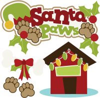 a santa paws gift